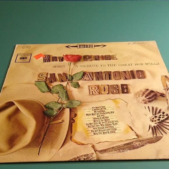 Ray Price San Antonio Rose Vinyl Record - Picture 1 of 14